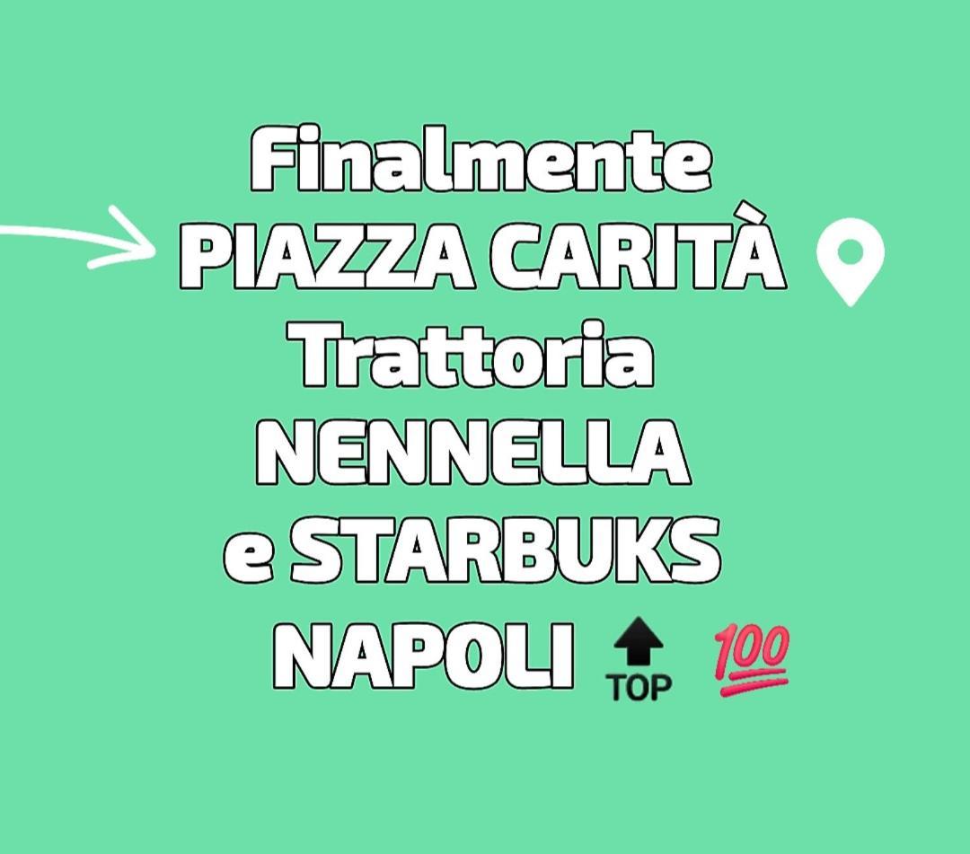 ナポリPiazza Carita' Centro Storicoアパートメント エクステリア 写真